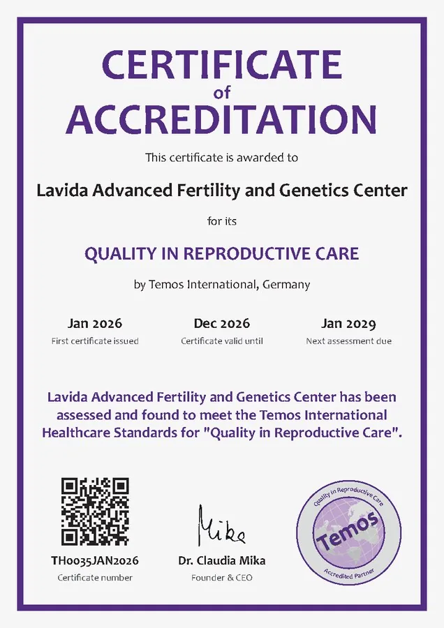 TEMOS Certificate